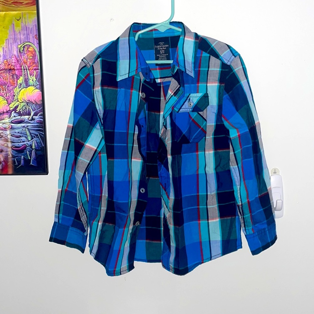 Plaid button up